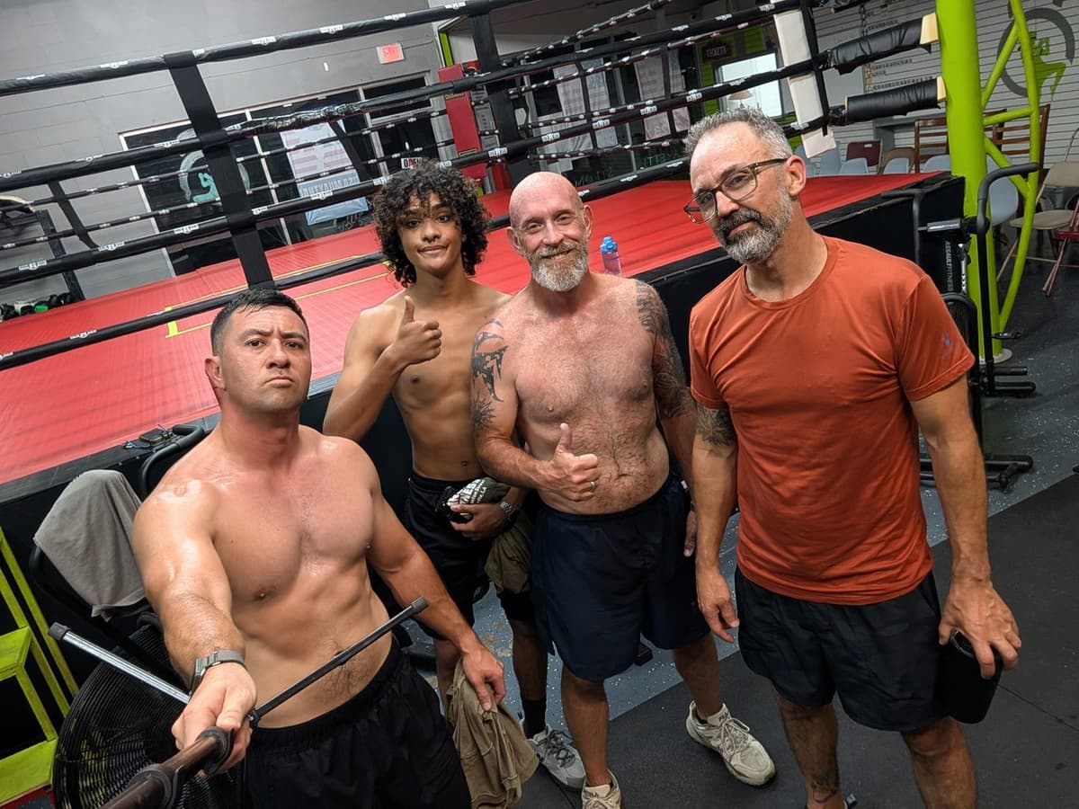 Forged Fitness members